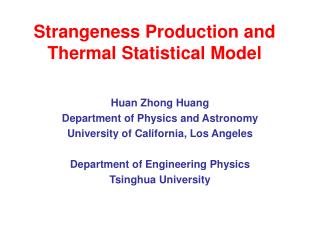 Strangeness Production and Thermal Statistical Model