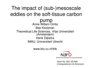 The impact of (sub-)mesoscale eddies on the soft-tissue carbon pump