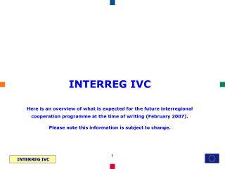 INTERREG IVC