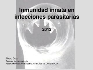 Inmunidad innata en infecciones parasitarias 2013 Alvaro Díaz Cátedra de Inmunología