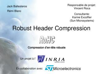 Robust Header Compression