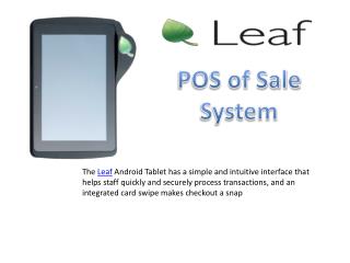 POS of Sale System