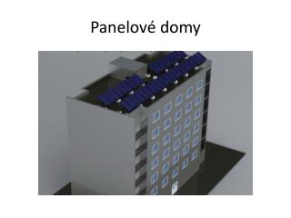 Panelové domy