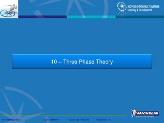 10 – Three Phase Theory