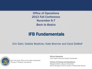 IFB Fundamentals