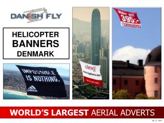 WORLD ’ S LARGEST AERIAL ADVERTS