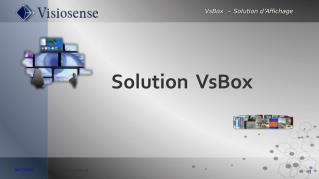Solution VsBox