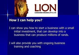 How I can help you?