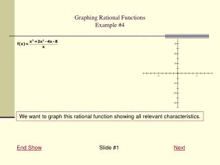 Graphing Rational Functions Example #4