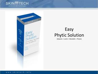 Easy Phytic Solution (Glycolic + Lactic + Mandelic + Phytic )