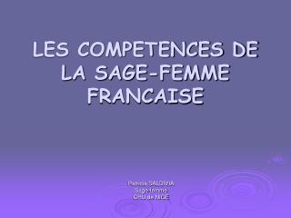 LES COMPETENCES DE LA SAGE-FEMME FRANCAISE