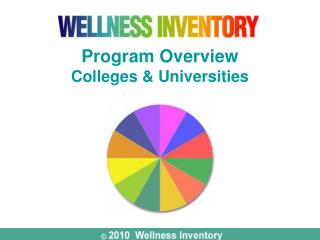 Program Overview Colleges &amp; Universities
