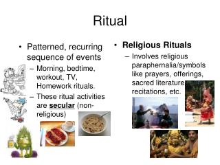 ritual nacirema among body rituals ppt religious powerpoint presentation recurring sequence homework patterned secular bedtime workout morning non activities events