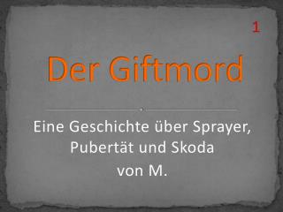 Der Giftmord