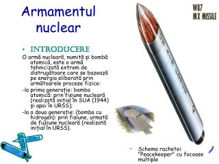 Armamentul nuclear