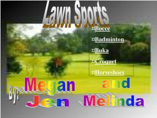 Lawn Sports