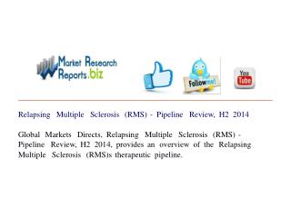 Relapsing Multiple Sclerosis (RMS) - Pipeline Review, H2 201