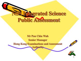 NSS Integrated Science Public Assessment