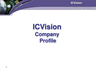 ICVision Company Profile