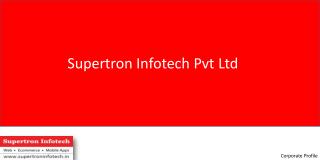 Supertron Infotech Pvt Ltd