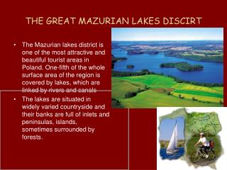 THE GREAT MAZURIAN LAKES DISCIRT