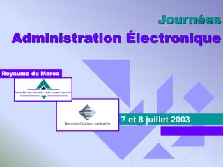 Journées Administration Électronique