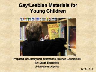 Gay/Lesbian Materials for Young Children