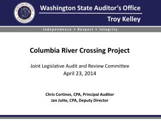 The Columbia River Crossing (CRC) Project