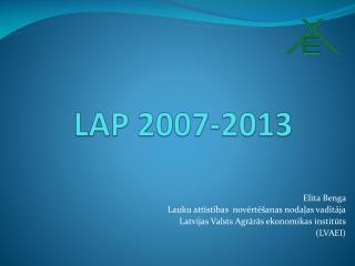 LAP 2007-2013