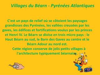 Villages du Béarn - Pyrénées Atlantiques
