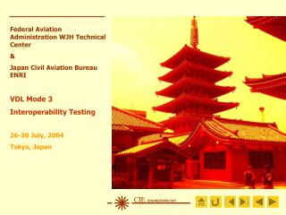 Federal Aviation Administration WJH Technical Center &amp; Japan Civil Aviation Bureau ENRI