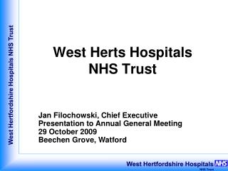 West Herts Hospitals NHS Trust