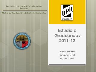 Estudio a Graduandos 2011-12
