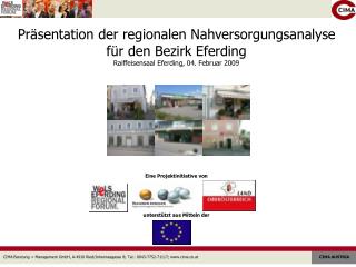 Präsentation der regionalen Nahversorgungsanalyse für den Bezirk Eferding