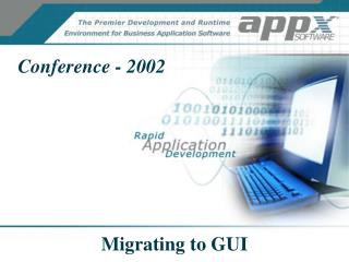 Migrating to GUI