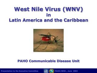 West Nile Virus (WNV) in Latin America and the Caribbean