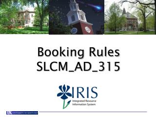 Booking Rules SLCM_AD_315