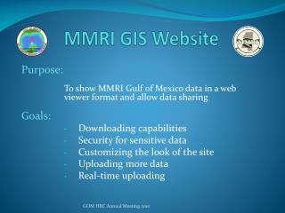 MMRI GIS Website