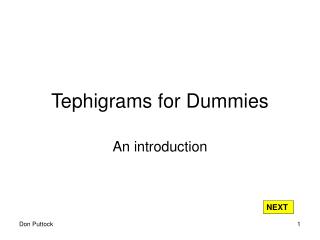 Tephigrams for Dummies