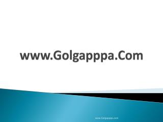 Golgapppa.Com