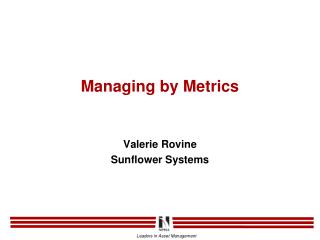 Managing by Metrics