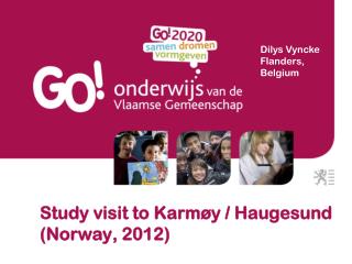 Study visit to Karmøy / Haugesund (Norway, 2012)