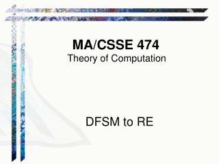 MA/CSSE 474