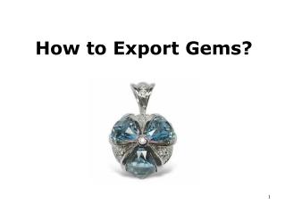 How to Export Gems?