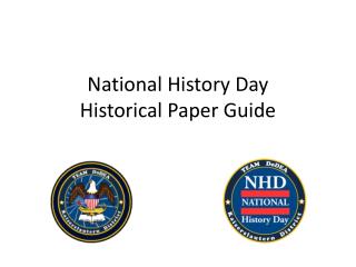 National History Day Historical Paper Guide