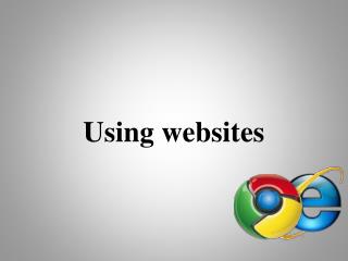Using websites