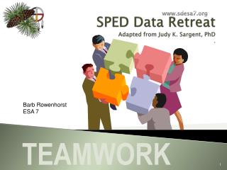 SPED Data Retreat Adapted from Judy K. Sargent , PhD .