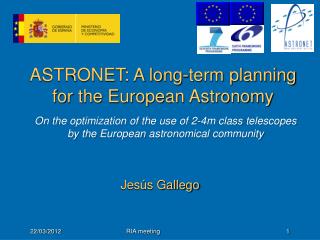 ASTRONET: A long-term planning for the European Astronomy