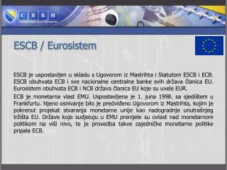 ESCB / Eurosistem