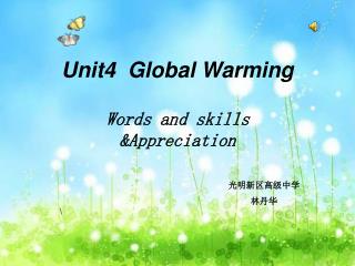 Unit4 Global Warming